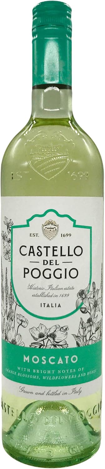 CASTELLO DEL POGGIO Moscato Provincia Pavia IGT, 750 ml