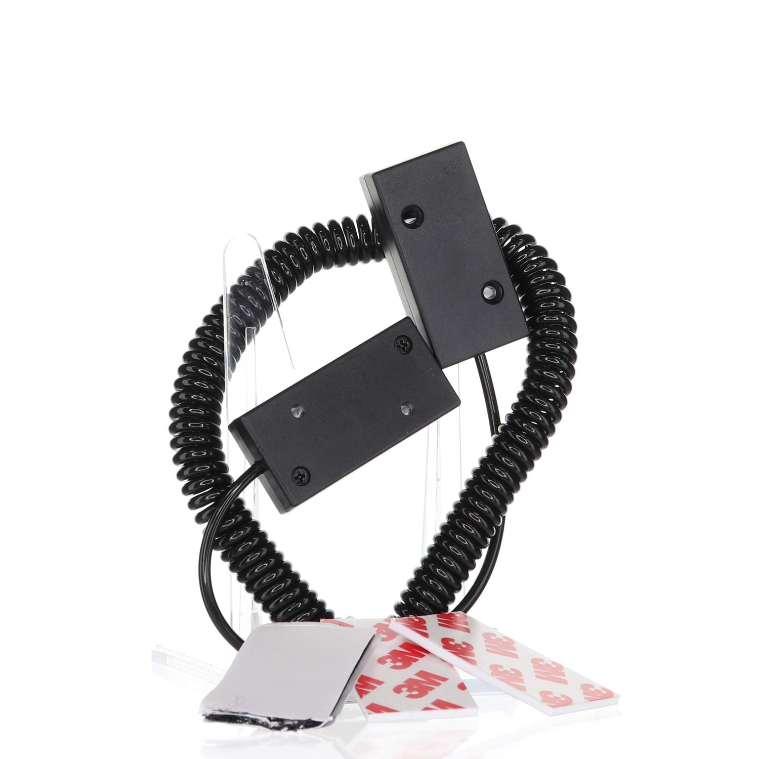 Remote Control Leash Universal Coiled Security Cable For Remotes -  Anti-Loss Tether With Adhesive Tape | Keep Remotes Secure CBL02 Universal  Leash