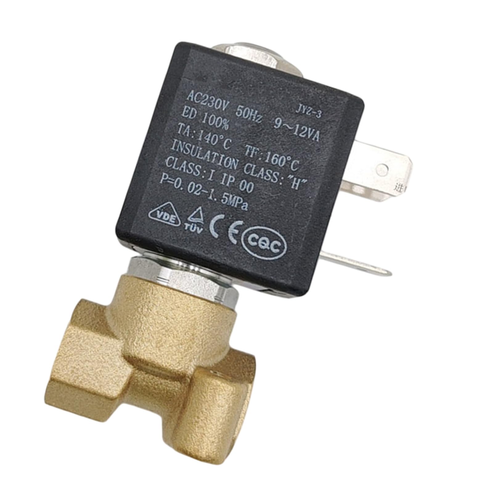 Copper Electric Solenoid Valves Solenoid Water Valves Coffee Maker Parts for Coffee Maker Air Waters Boiler Water