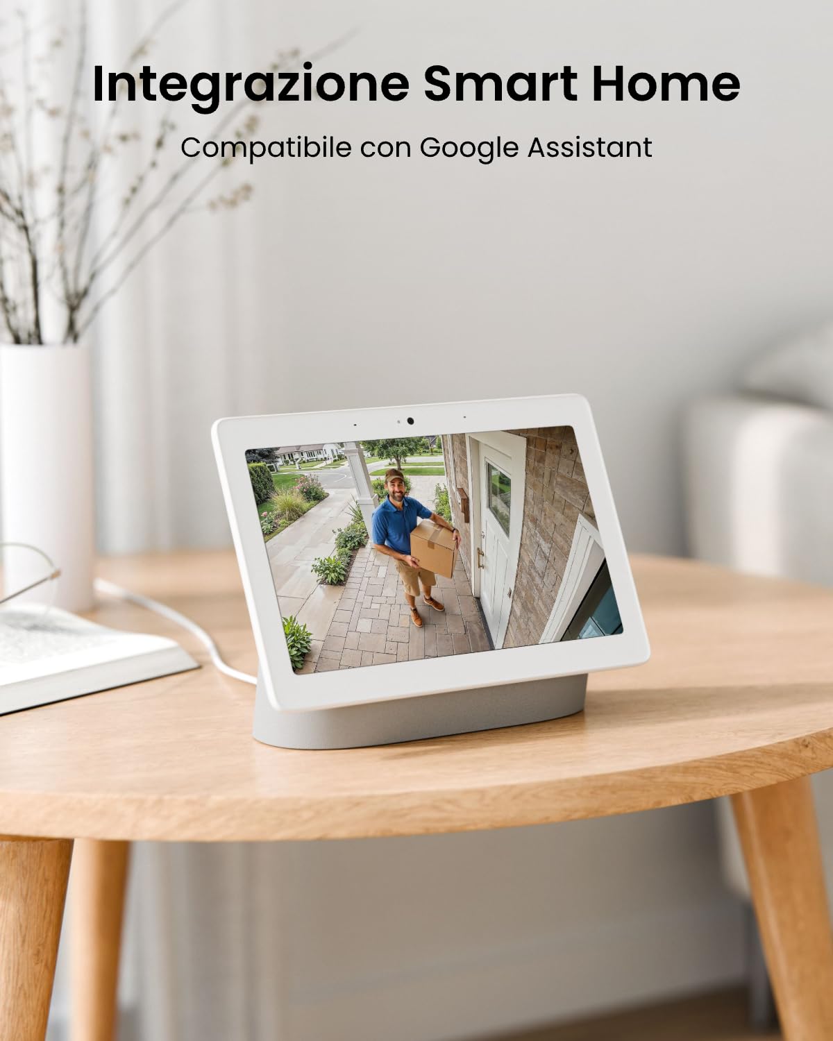 Reolink Home Hub Mini, Centro di Sicurezza All-in-One con Archiviazione Locale, Wi-Fi Dual-Band 2,4/5 GHz, Crittografia AES-128 di Livello Bancario, Accesso Remoto, Riproduzione Intelligente