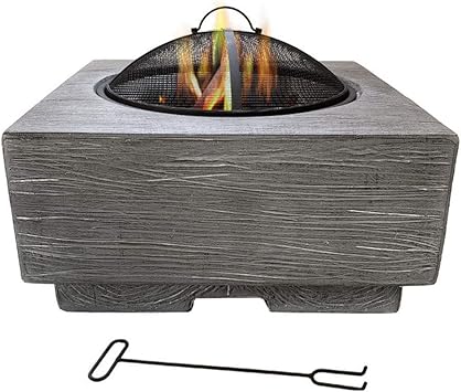 Amazon Co Jp 屋外ファイヤーピット 3イン1屋外ガーデンテラスヒーター火鉢トマグネシウム合金暖炉 そしてカバーdiyキャンプファイヤーバーベキュー Diy 工具 ガーデン