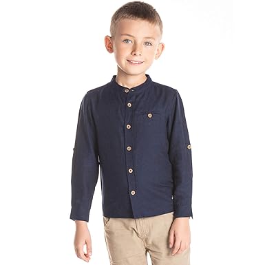 Cherry Crumble California Boys Plain Regular Fit Shirt
