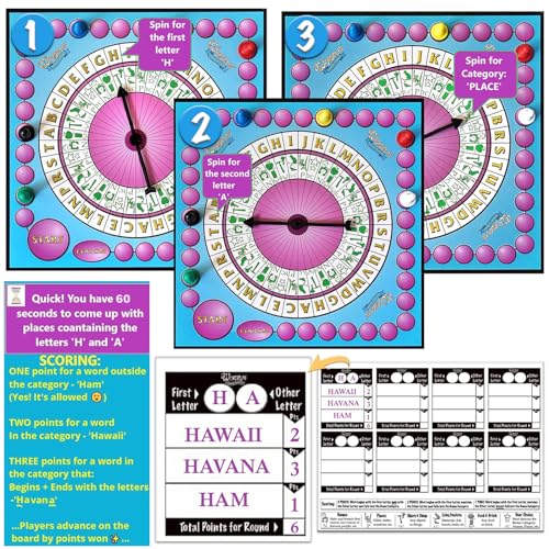 Wordplay juego de mesa de palabras para adultos y familia miniatura 3