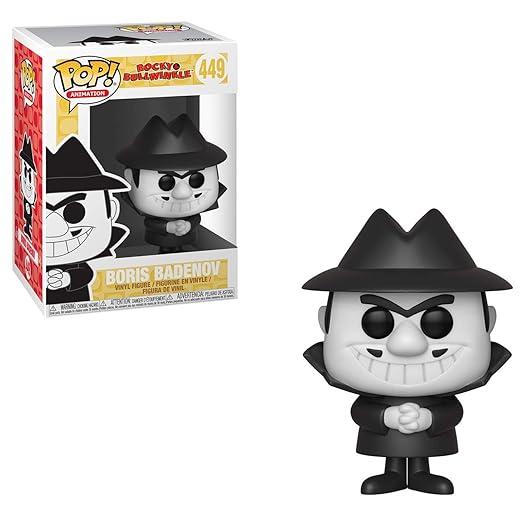 En Oferta Funko Pop Animation: Rocky&Amp;Bullwinkle Boris Collectible Figure, Multicolor