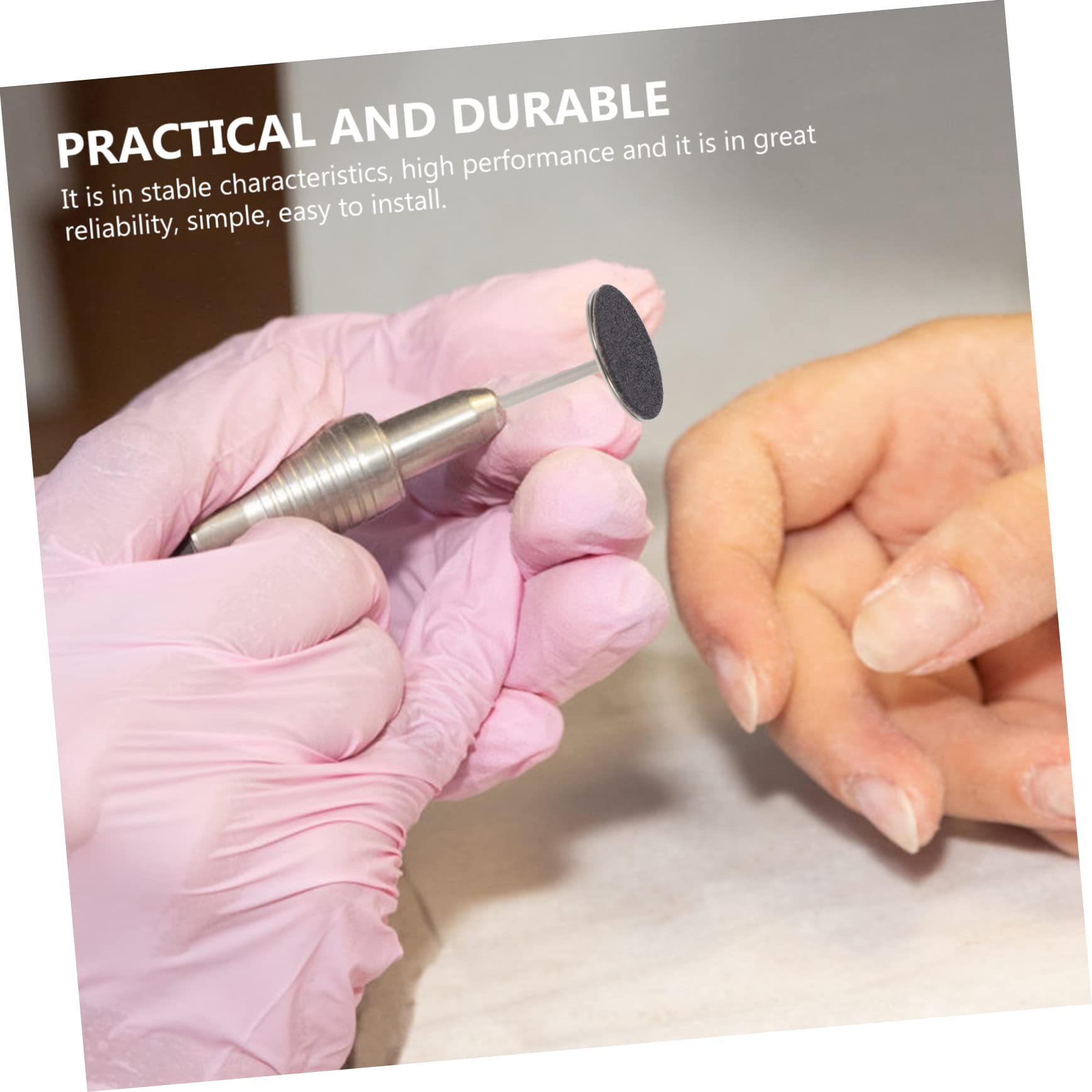 ABOOFAN 3sets Dischi Smerigliatori Per Manicure e Pedicure Dischi Vetrata Rimozione Morta e Professionali Per Unghie e