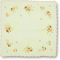 Vista 6 de GB - Pañuelos 100 algodón para mujer surtidos con borde ondulado y estampado floral 12 piezas