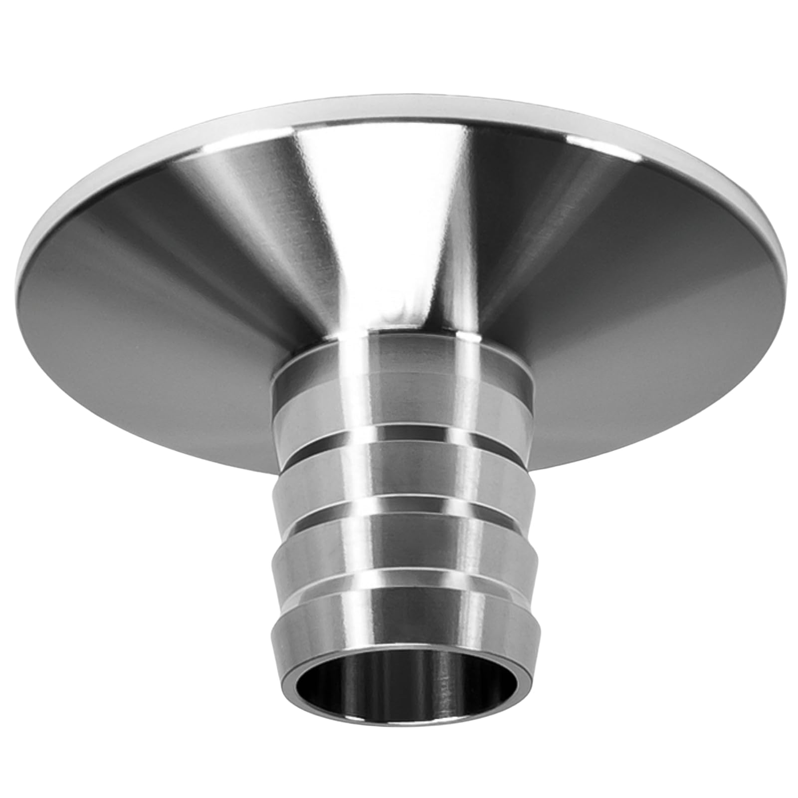Złącze kołnierzowe, Adapter króćca gumowego do węża ze stali nierdzewnej 304, złączka podciśnieniowego, wiele rozmiarów(KF-50 to 25 mm)