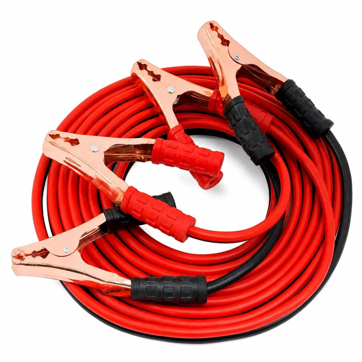 400A Heavy Duty Jumper Cable for Car Battery | Jump Start Dead Batteries of Cars, SUVs, Vans & Trucks | 7 ft Copper Cable with Strong Grip Copper Clamps | Comes with Storage Bag-image-15