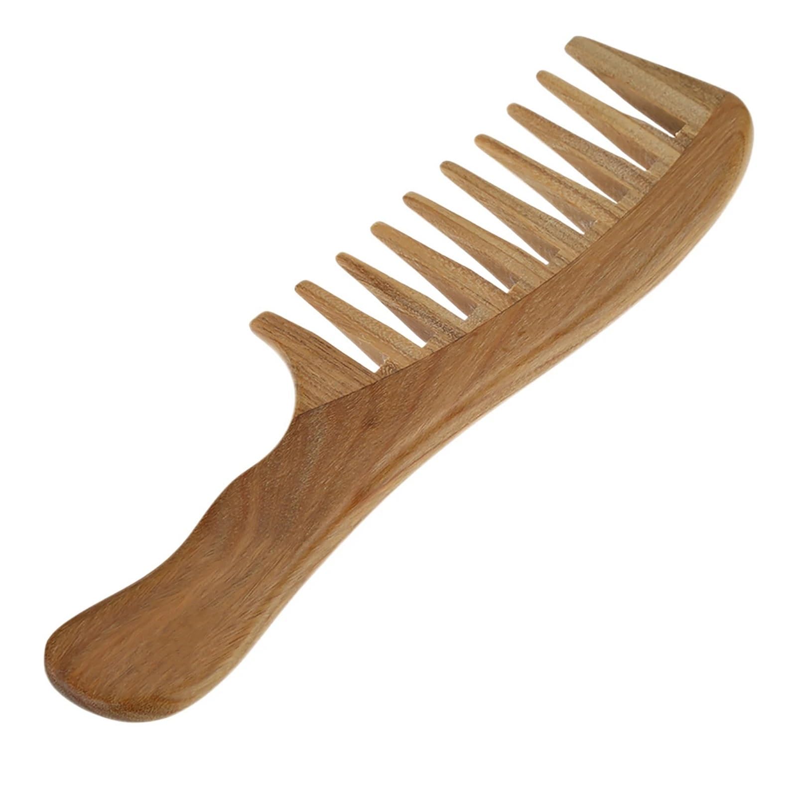Soins capillaires d'exception avec le peigne de massage en bambou naturel et noble