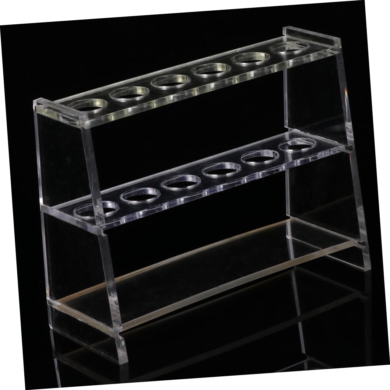 Mobestech 3 Set Provette Plastica Supporto Per Tubi Di Prova Forniture Per Laboratori Scolastici