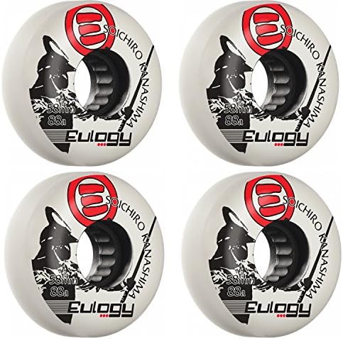 Eulogy Aggressive Wheels 58mm Soichiro Kanashima Katana 88A 4-pk