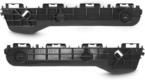 KARPAL Retenedor de cubierta de parachoques izquierdo del conductor y lado derecho del pasajero compatible con Toyota Prius C 2012-2019 Reemplazo