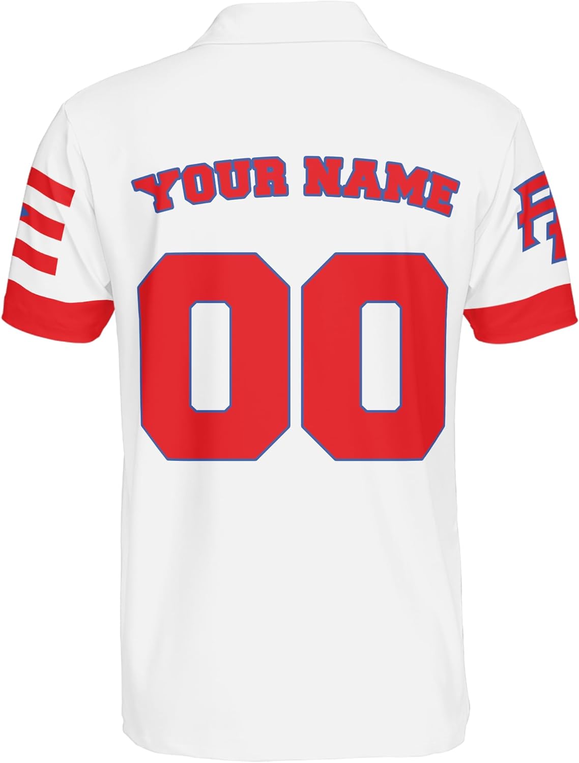 ThuhaTree Store Personalized Name & Number Sports Puerto Rico Men & Women Polo Shirt S-5XL, Puerto rico Polo Shirt