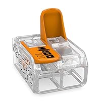 Vista 1 de Wago 221-412LEVER NUTS - 2conectores conductores compactos, 221-412