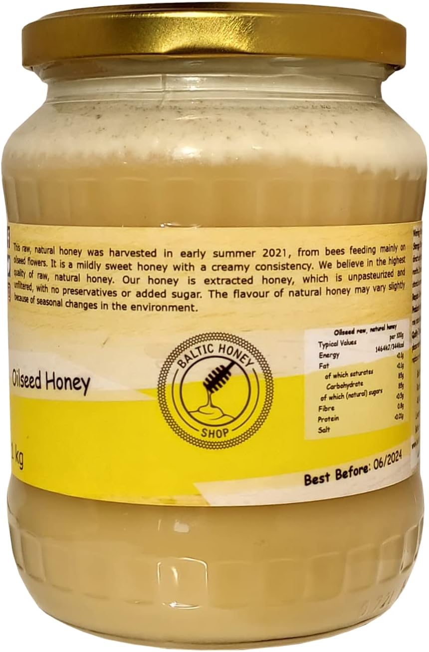 Pure Raw Honey (Oilseed)