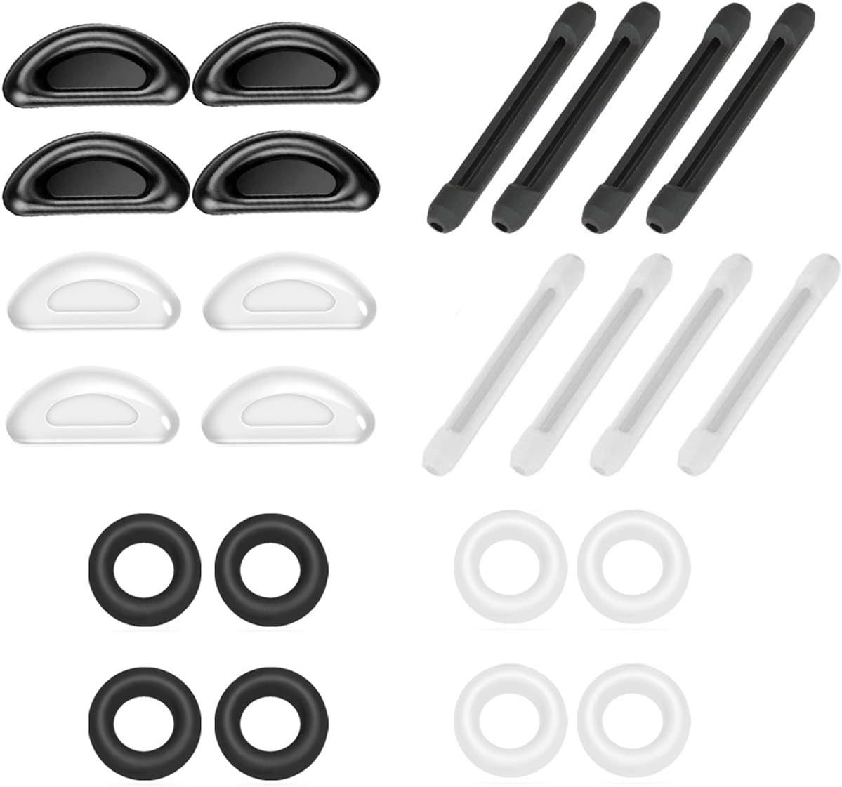 Amazon Co Jp メガネ ずれ落ち防止 鼻パッド めがね固定 メガネロック ピタリング メガ 耳が痛くない 滑り止め 調整可能 シリコン 柔らかい メガネ アクセサリー サングラス ふわふわ 全3種類 ユニセックス 服 ファッション小物