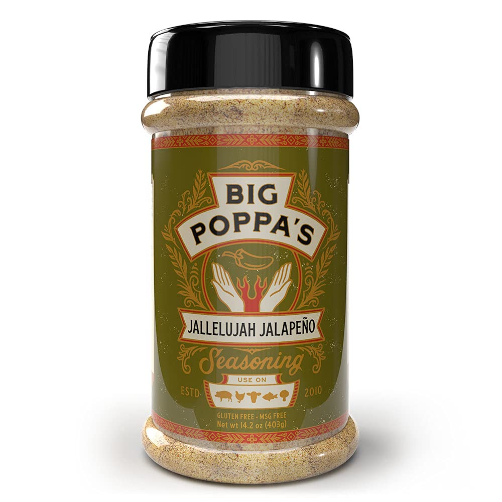 Big Poppa’s Jallelujah Jalapeno Seasoning GlutenFree