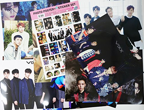 Vixx - 12 Photo Posters + Sticker Set A3 Size Bromide #TOP7