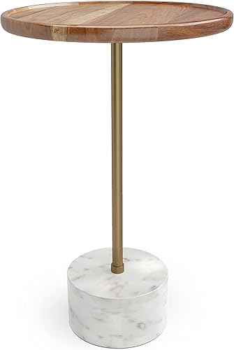 Miniatura 8 de SIMPLIHOME Becker - Mesa auxiliar de 15 pulgadas natural