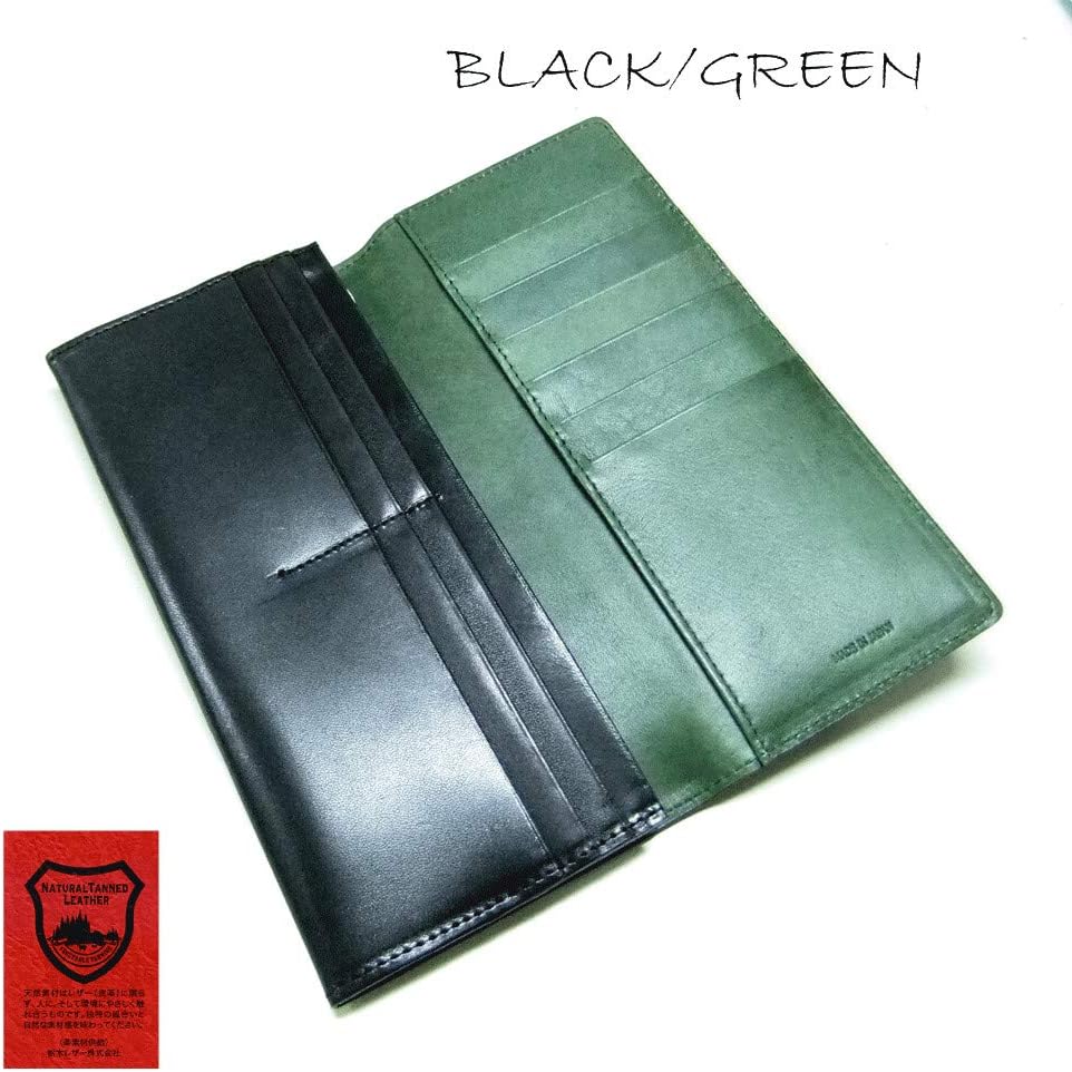 Amazon | 日本製 栃木レザー × 姫路レザー バイカラー ロング  