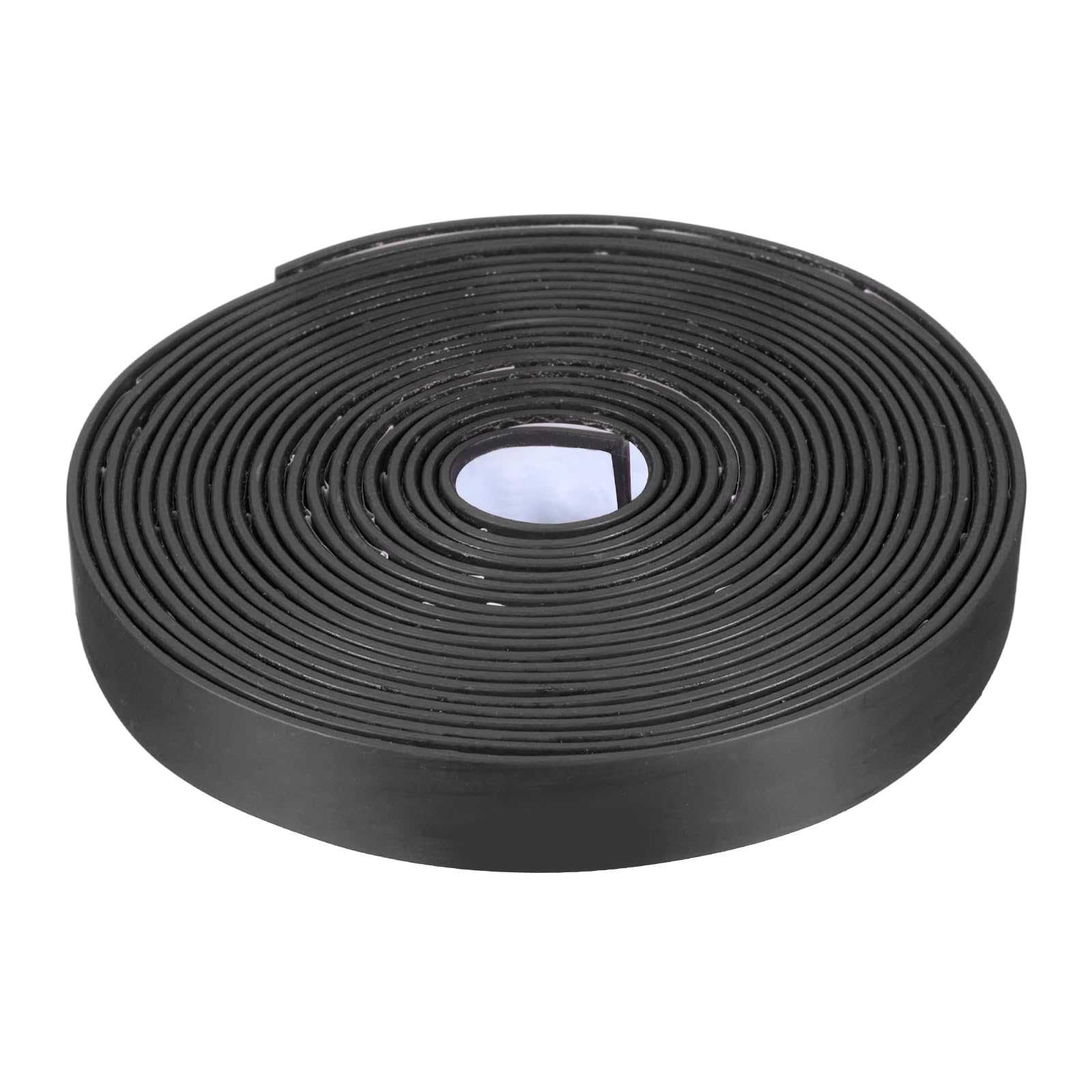 Nexarelle Smoke Fire Seal Strip, 16.4 Feet Expandable Door Seal Tape Self Adhesive Graphite Rubber Composite Material for Fire Rated Windows Steel Doors, 18mm / 0.71" W x 2mm/0.08" T, Black