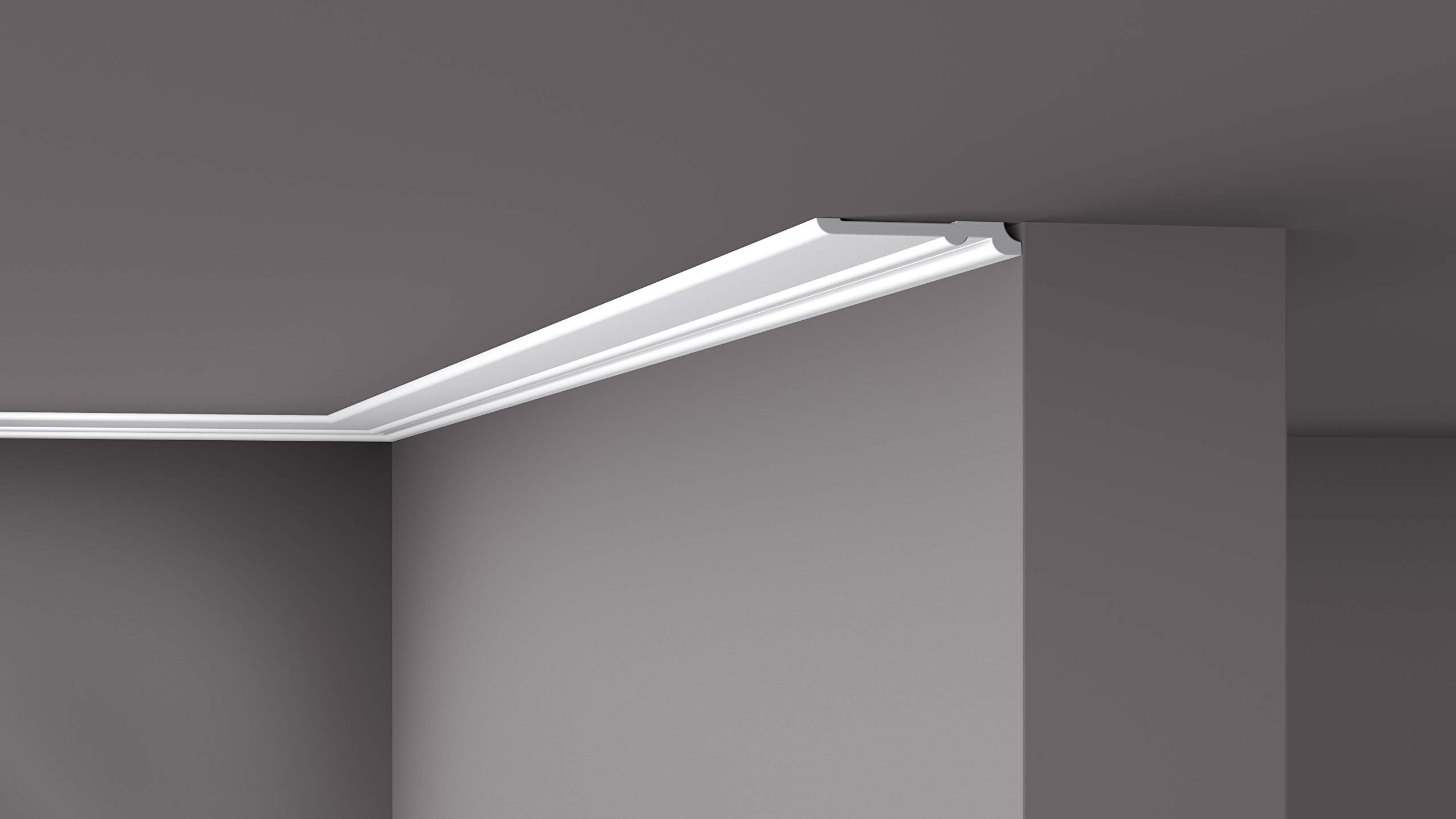 FD21 WALLSTYL - Battiscopa - 130 x 20 x 2000 mm - NOËL & MARQUET - un marchio di NMC - Polistirolo alta densità