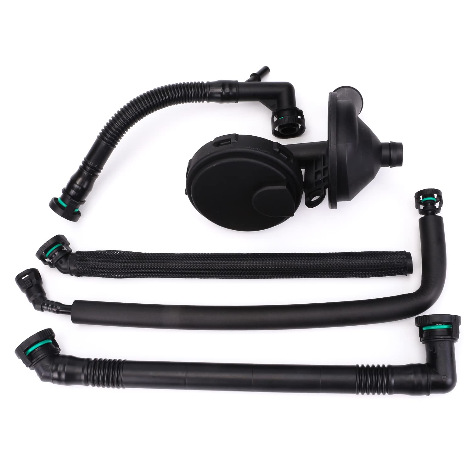 Set 5 Valvole PCV Per Carter BMW - Compatibile Con Serie 3 E46, 5 E39, X5 E53, Codice 11157532649 - Foto 13