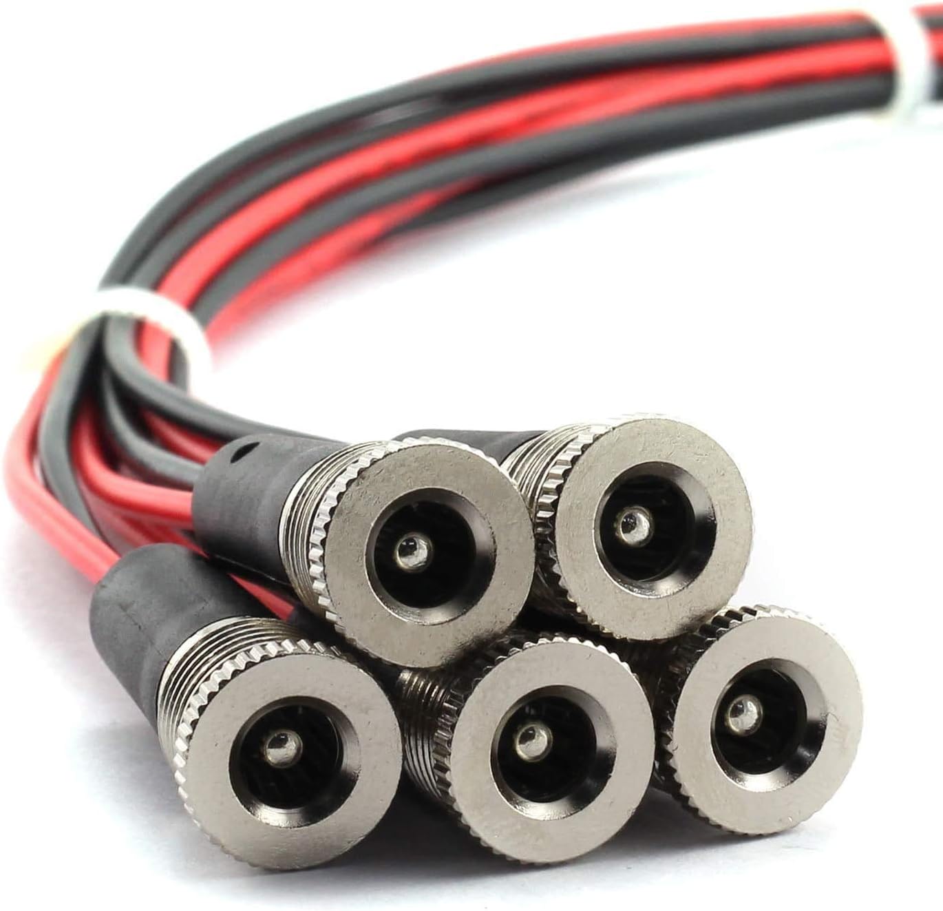 DC-099A Female Panel Mount Connector 5.5x2.5mm, IP67 Dustproof