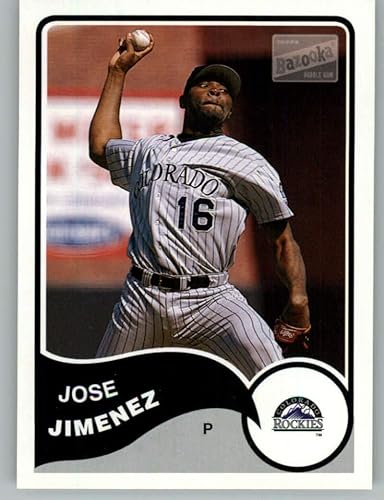 2003 Bazooka #262 Jose Jimenez NM-MT Colorado Rockies Baseball MLB