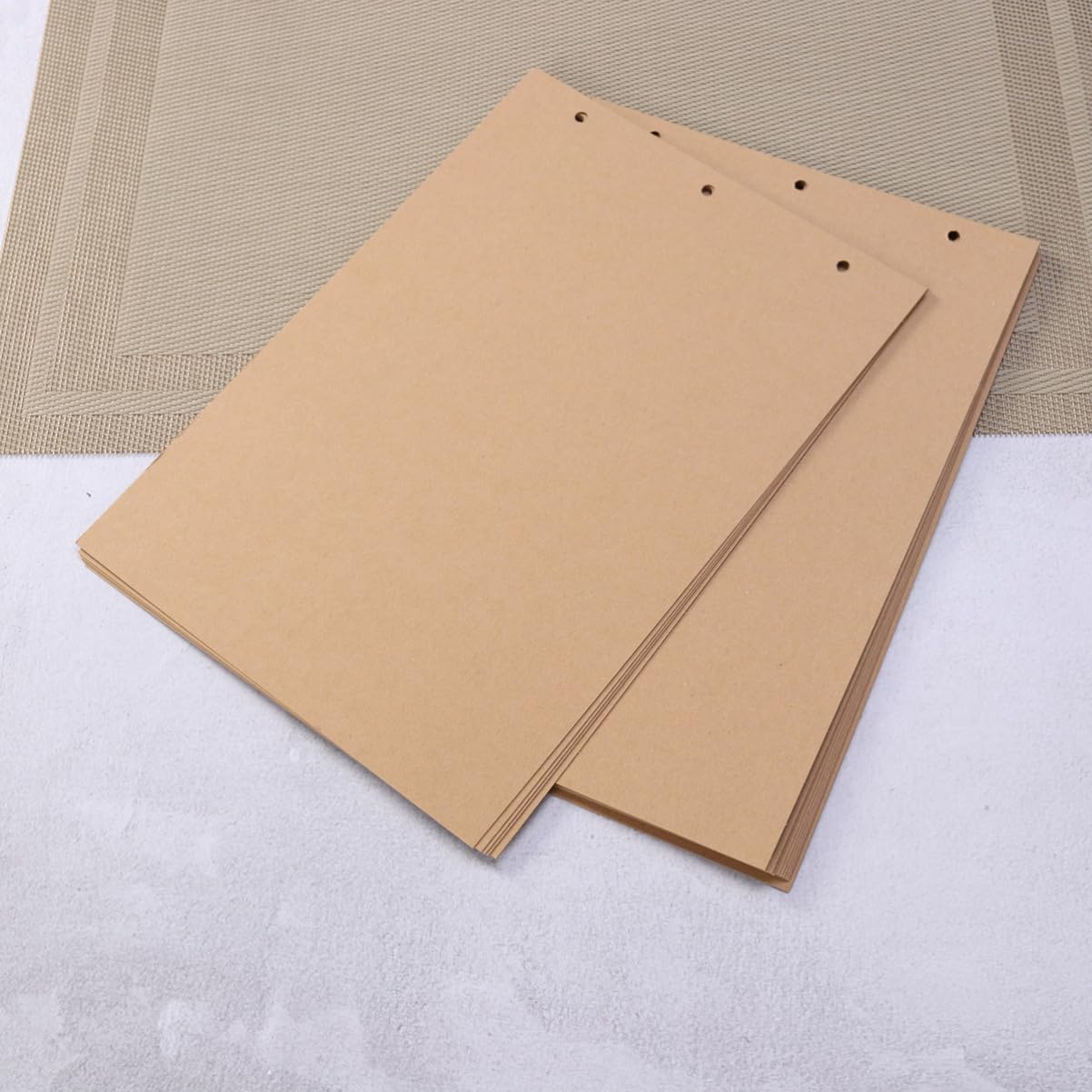 Double-Sided 15 Sheets Paper Refill Pages 10 Inches Scrapbook Photo Album Supplies