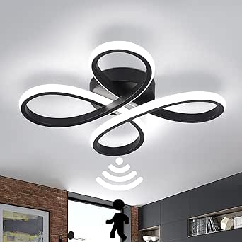 LED Ceiling Light, Motion Sensor LED Ceiling Lamp Battery Operated