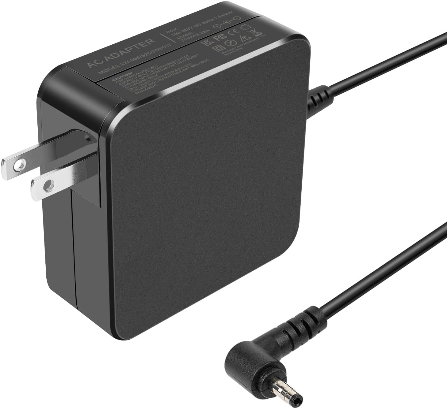 20V 3.25A 65W AC Adapter Power Supply Charger for Lenovo IdeaPad 310 320 330 330s 340 100 110 120s 130 510 520 530 710s ADL45WCC PA-1450-55LL 310/320-15ABR 310-15IKB 320-15IAP 330-15ARR 330-15IGM