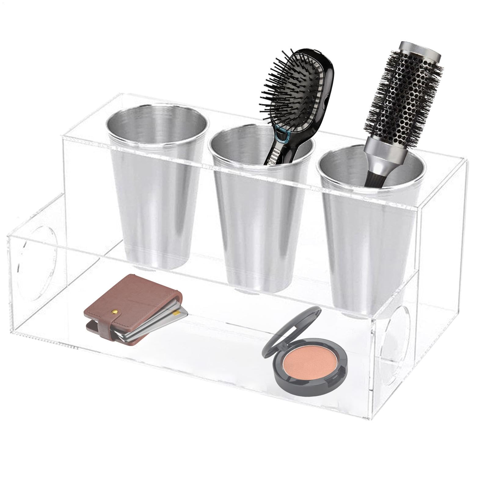 Organizer Strumenti Capelli Da Vanity Stabile Multifunzionale Pratico