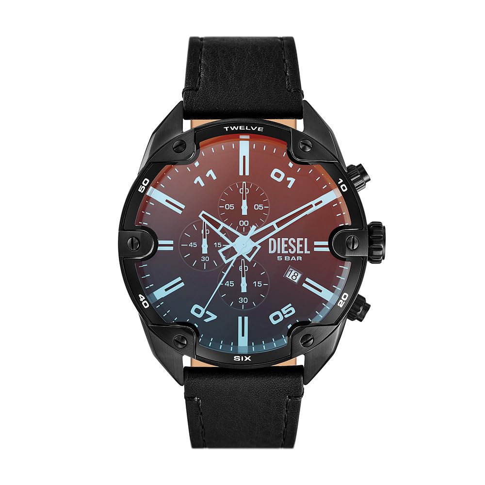 Reloj Diesel Spiked Hombre Cronógrafo Cuarzo