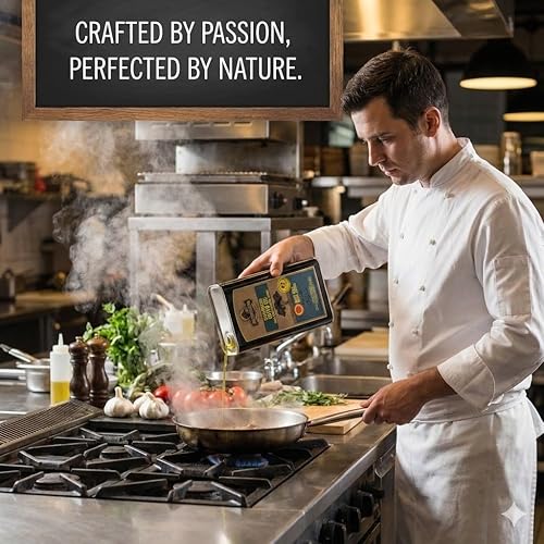 Miniatura 8 de Ellora Farms, Aceite de Oliva Virgen Extra Griego, Certificado PDO SITIA, Finca Única, Origen Único, Alto en Fenoles, Prensado en Frío y Aceite de