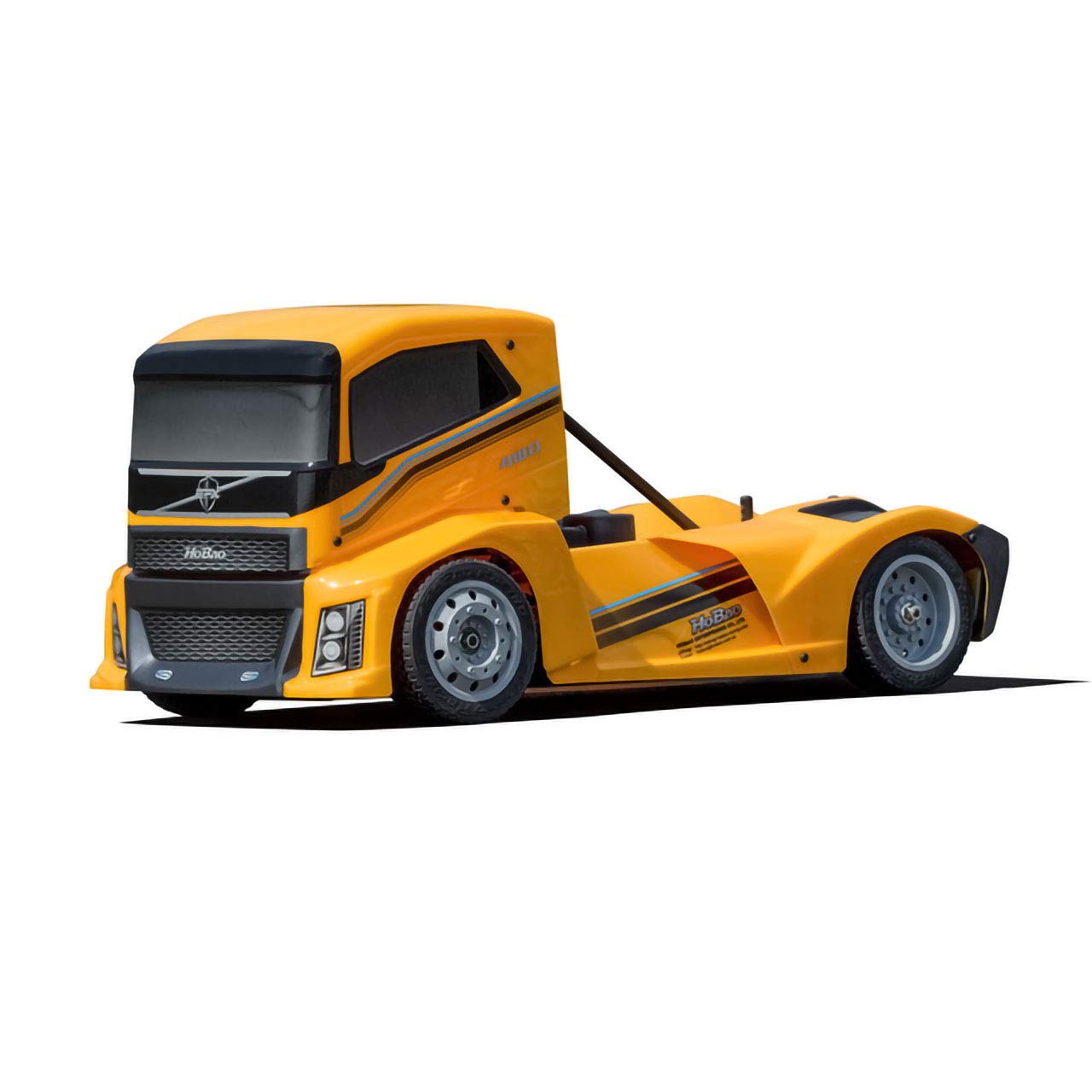 HoBao HB-GPX4E-Y Hyper EPX 1/10 Semi Truck On-Road ARR w/ Yellow Paint Body