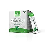 Nature\'s Sunshine Chlorophyll Stick Packs: Supercharge Your Detox and Boost Gut Health in Convenient, Delicious Stick Packs (Spearmint)