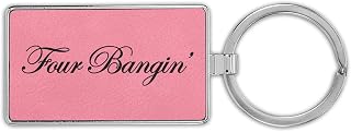 RDW Four Bangin' Premium Leatherette Keychain 4 banging cylinder