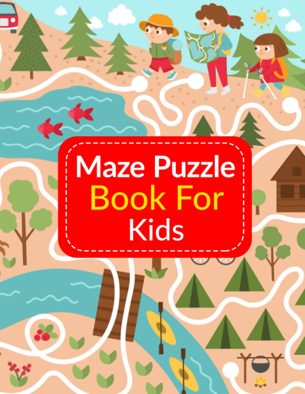 Awesome Puzzles For Clever Kids Ages 6 to 10: 125 Puzzles for Clever Kids: The big mazes activity book for kids ages 8-12, Fun Workbook Awesome Puzzles for Clever Kids Ages 6 to 10