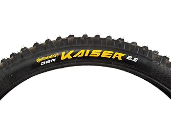 Continental MTB-Reifen Der Kaiser 2.5 Fahrradreifen, Schwarz