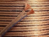 electrosmart 10m Quality 2 x 2.5mm Loud Speaker Cable - Multi-Strand 444 (2x 222 Strand) - Outside Dimensions of Cable: 7.5mm x 3.6mm - 14 AWG - 25A Max - Ideal for Car Audio & Home HiFi - Image 1