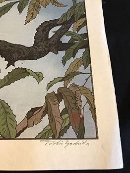 真作保証 吉田遠志「 葉月 木槿にホオジロ 」 真作保証 吉田遠志「 葉月 木槿にホオジロ 」 真作保証 吉田遠志