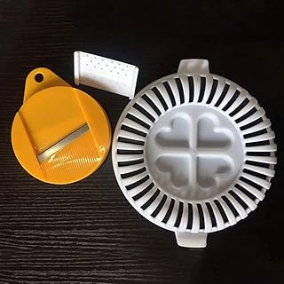 Zdrowa świeża maszyna do produkcji chipów Plastikowy 3 sztuk Niskie kalorie Chip ziemniaczany Narzędzia Krajalni domowej roboty mikrofalówka Chips ziemniaczany Narzędzia kuchenne (Color : 1 set)