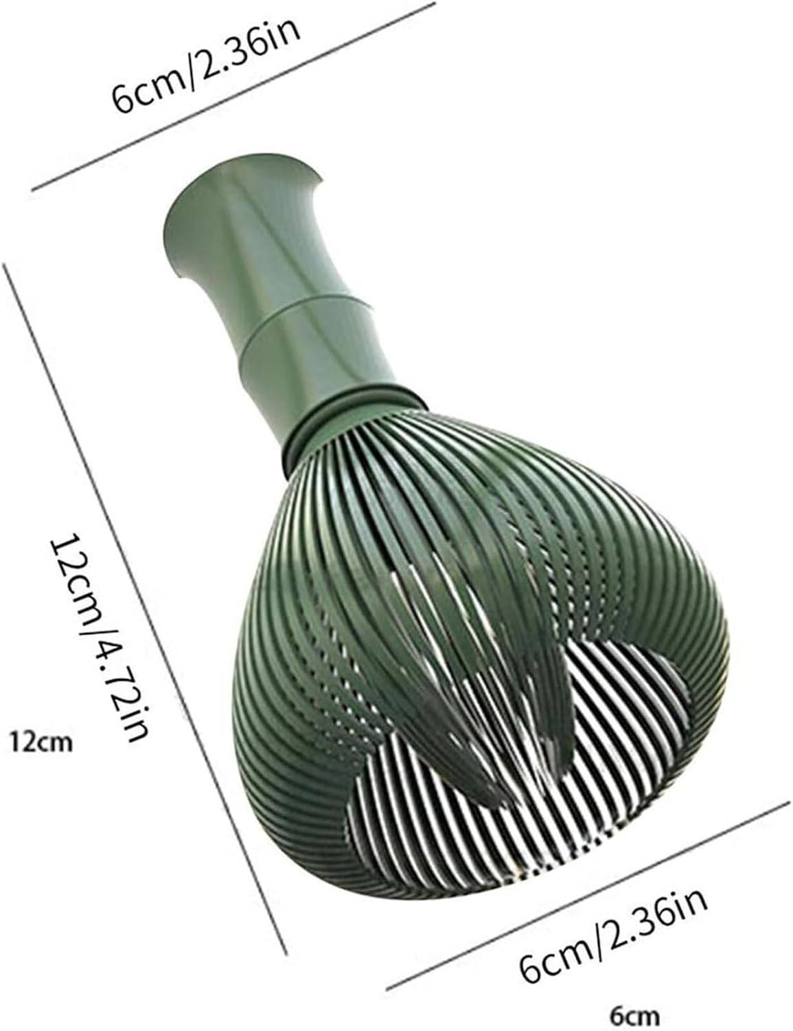 Silicone Matcha Whisk, Resin Matcha Whisk Chasen Brush Tools for Matcha Green Tea Powder, Reusable Food Grade Matcha Whisk Set,Matcha Brush with Whisk Holder(Yellow)