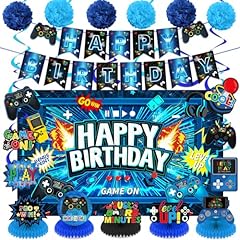 Blue Black-happy Birthday