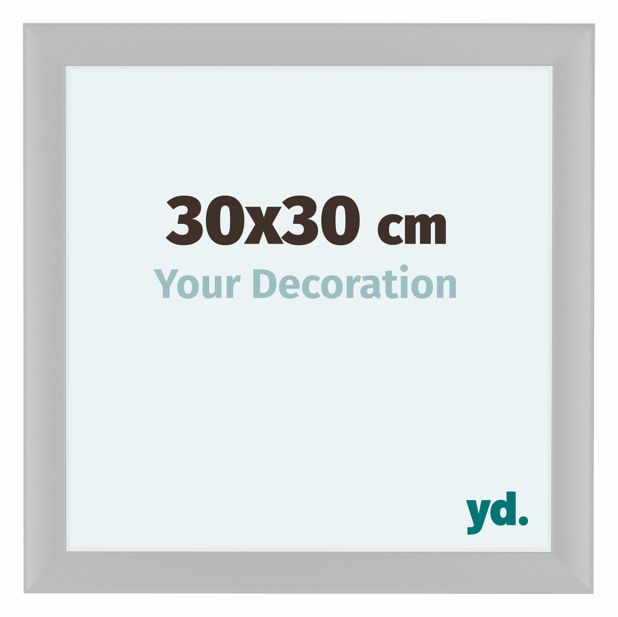 Your Decoration - Picture Frame 30x30 cm - White Matte - Decorative Wall Frame in MDF with Antireflection - Frame 30x30 - Como