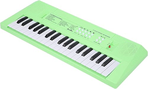 Miniatura 9 de BF‑3738 Teclado musical, 2 tonos, 16 canciones, 4 ritmos, 4 ritmos, 4 piano eléctrico de percusión con 37 teclas para principiantes, instrumento