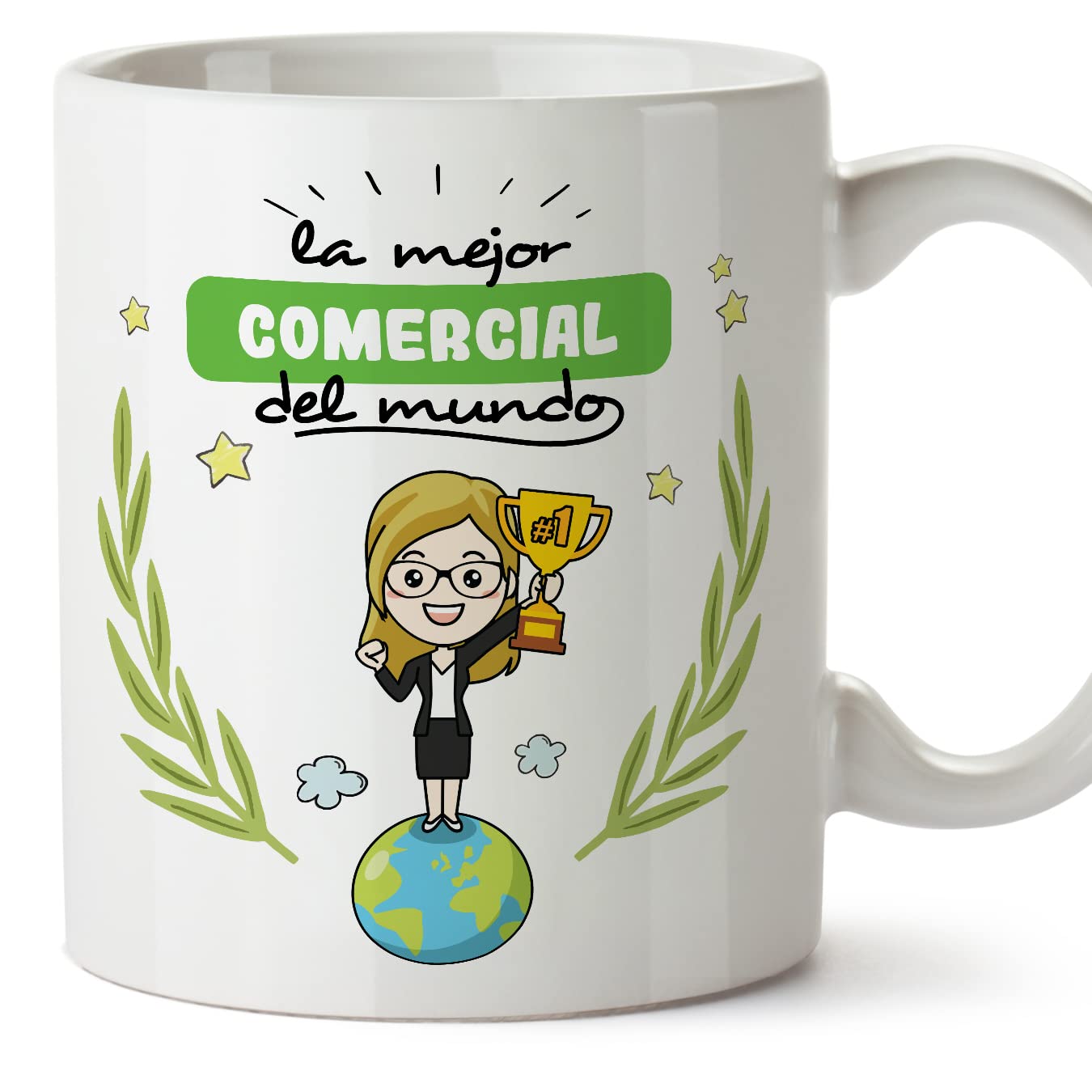 MUGFFINS Taza Fisioterapeuta Hombre (Mejor del Mundo) - Regalos Originales y Divertidos de Fisioterapia — view 67