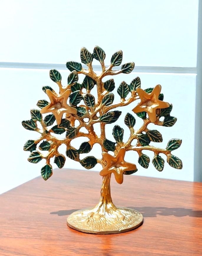 Brass Kalpavriksha Tree - Prosperity & Good Fortune -1 Brass Kalpavriksha Tree - Prosperity & Good Fortune -1