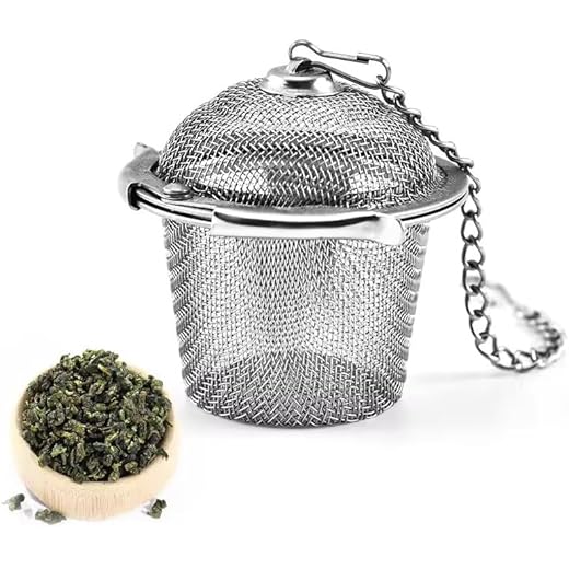 MobFest Stainless Steel Tea Infuser for Loose Leaf Tea Brew